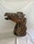 Shabby Chic Late 19th Century Antique Wooden Carousel Horse Head For Sale - Image 3 of 6