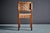 Oak Webbed Chairs in Leather Webbing attributed to Jens Risom, France, 1950s, Set of 10 For Sale - Image 12 of 18