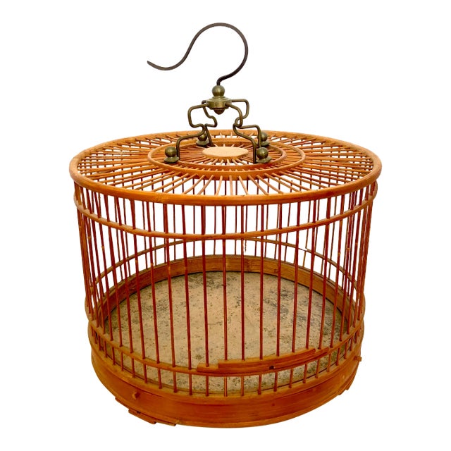 Vintage Chinese Bird Cage For Sale