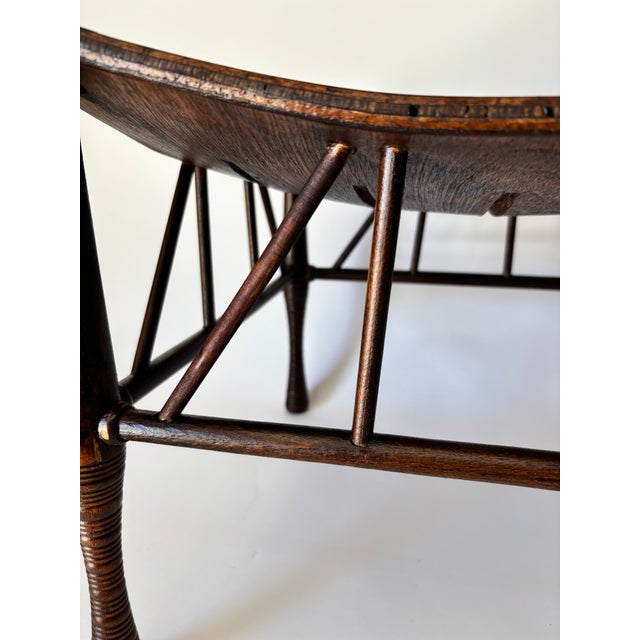Liberty & Co. Egyptian Revival Thebes Stool, Liberty & Co Attributed Circa 1920s For Sale - Image 4 of 18