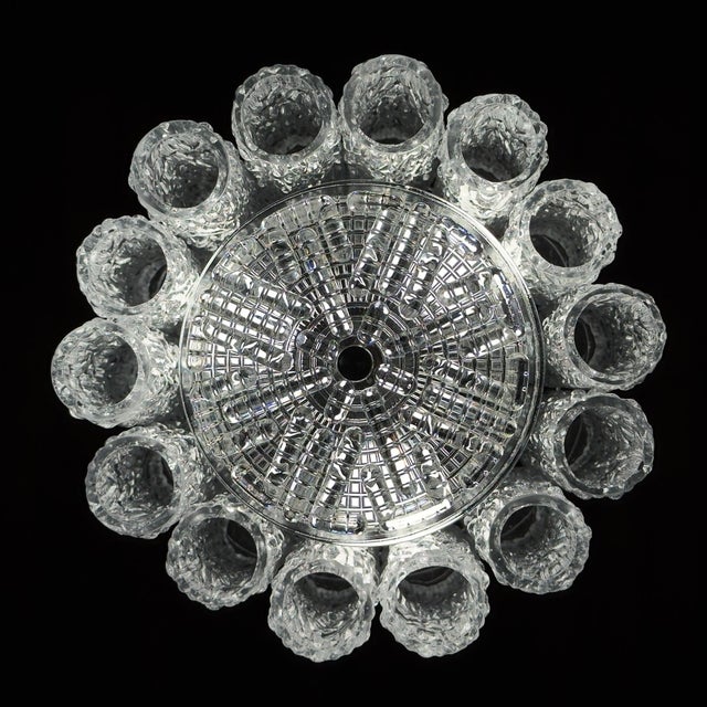 Vintage Murano Glass Tronchi Chandelier by Toni Zuccheri for Venini, Italy, 1960s For Sale - Image 14 of 18