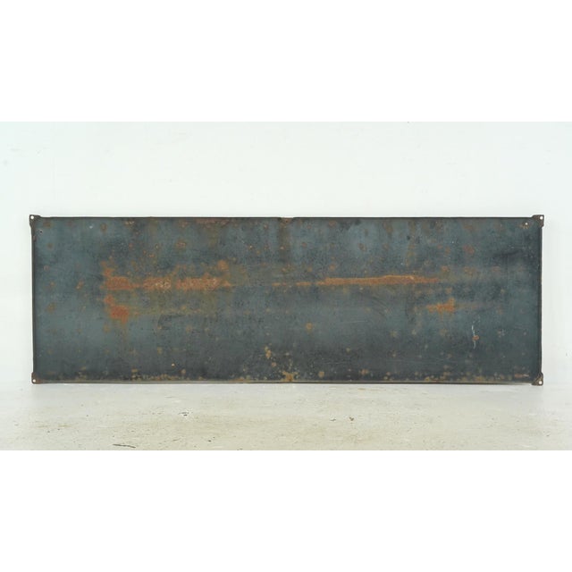 1950s Original Cinzano Vermouth Enamel Advertising Sign For Sale In New York - Image 6 of 7