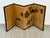 Asian Hand Painted Asian Koi Fish Folding Screen For Sale - Image 3 of 12