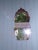 Brown Vintage Art Deco Venetian Style Etched Wall Mirror For Sale - Image 8 of 12