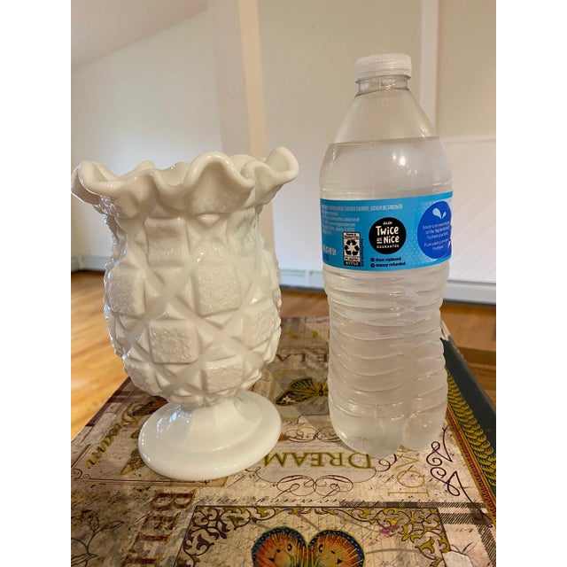 Vintage Westmoreland Milk Glass Pineapple Shaped Vase Classic Design Collectible. The pineapple has long been the...