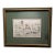 Beautifully Framed French Chromolithograph of Pointer Dog, Signed P. Mahler, Early 20th Century For Sale