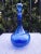 1940s Art Deco Cobalt Blue Glass Carafe, 1940s For Sale - Image 5 of 6