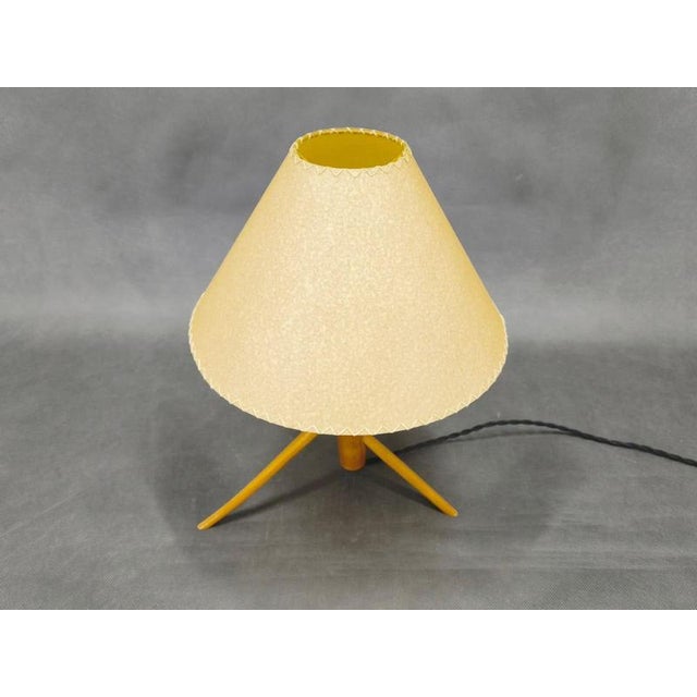 1960s Mid-Century Modern Maple Table Lamp, 1960s For Sale - Image 5 of 13