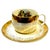 Mid 20th Century 22 Carat Crest-O-Gold Cup Sand Saucers by Sabin - 6 Sets - 12 Pieces For Sale - Image 10 of 13