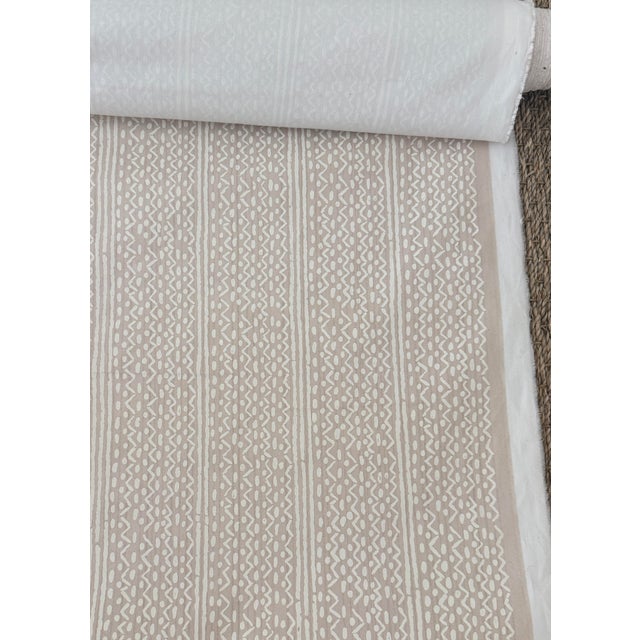 Antique White 8 Yards Peter Fasano's "Angelina" Crema For Sale - Image 8 of 11