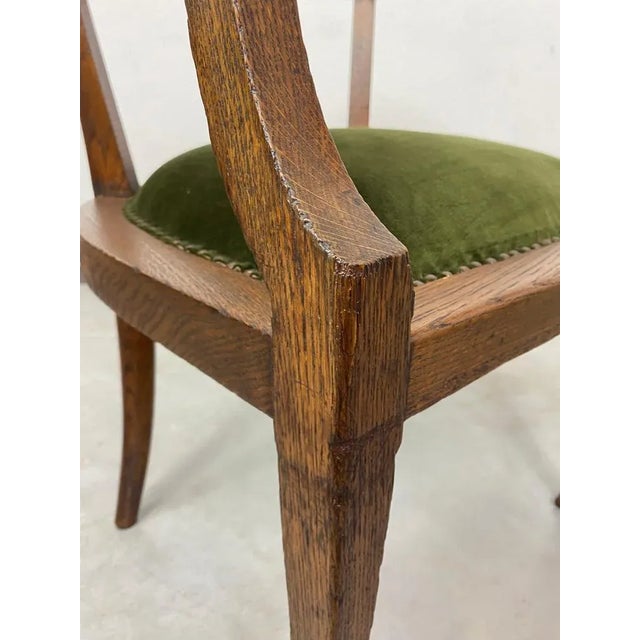 Jugendstil Office Chair, 1890s For Sale - Image 8 of 11