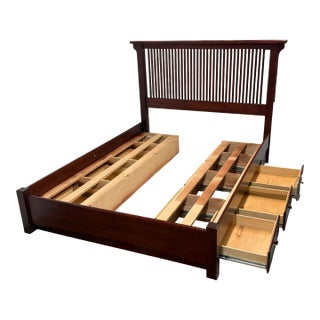 Queen Size Stuart David Storage Bed Frame For Sale