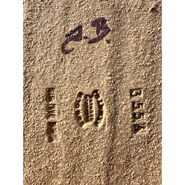 Brown Ceramic Wall Tile Relief with Female Motif by Joseph Simon for Søholm, Denmark, 1970s For Sale - Image 8 of 18