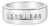 Princess Cut Wedding Band .66cttw 14k White Gold, Size 9 For Sale