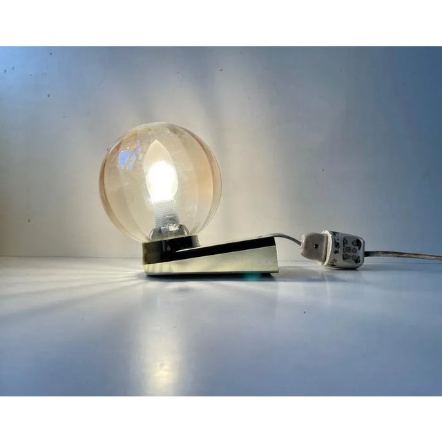 1970s Scandinavian Bathroom Wall Sconce, 1970s For Sale - Image 5 of 8
