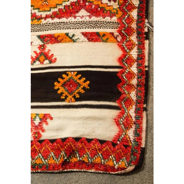 Textile 1960s Moroccan Vintage Authentic Rug For Sale - Image 7 of 10