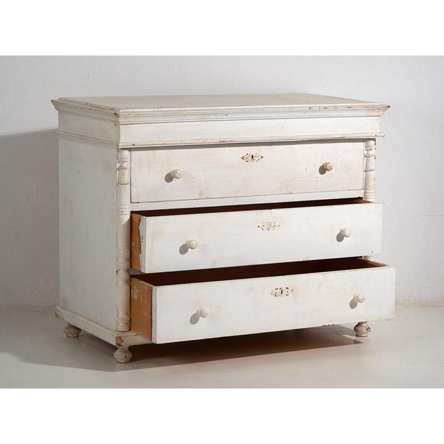 White Chest of Drawers For Sale - Image 3 of 10