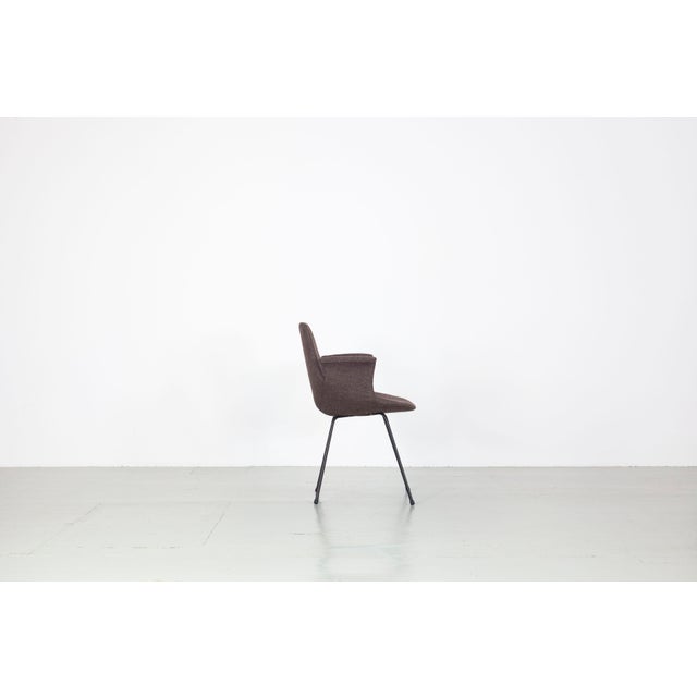 Model Medea Chairs with Fabric Cover by Vittorio Nobili for Frattelli Tagliabue, 1960s, Set of 3 For Sale - Image 12 of 18