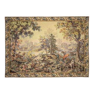 Autumn and Winter Loom Woven Tapestry - 158 X 216 Cm (5'2" X 7'1") - Requires Rod Size 5 For Sale