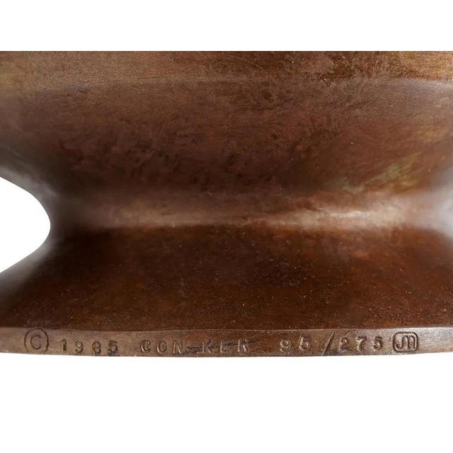Erté, Fantasy, Cold Painted Bronze Vase, Signed Edition of 275, Art Deco, 1985 For Sale In Miami - Image 6 of 7