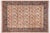 Ivory Shabby Chic 1990's Floral Pak-Persian Ivory/Blue Wool Rug - 9'2'' X 12'6'' For Sale - Image 8 of 9