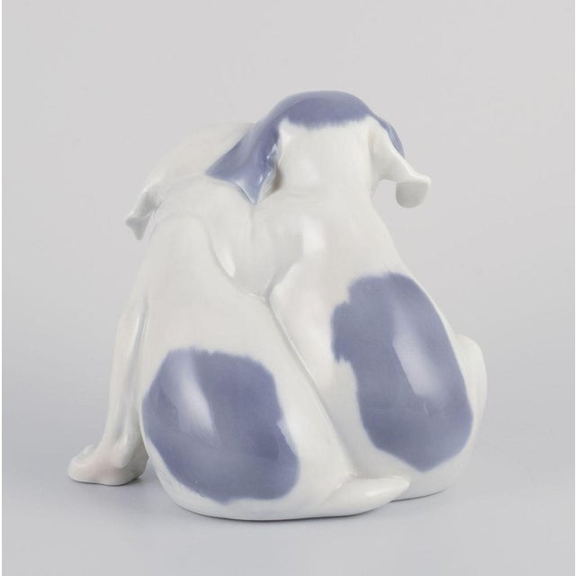 1930s Porcelain Figurine of Two Pointer Puppies from Royal Copenhagen, 1930s For Sale - Image 5 of 8