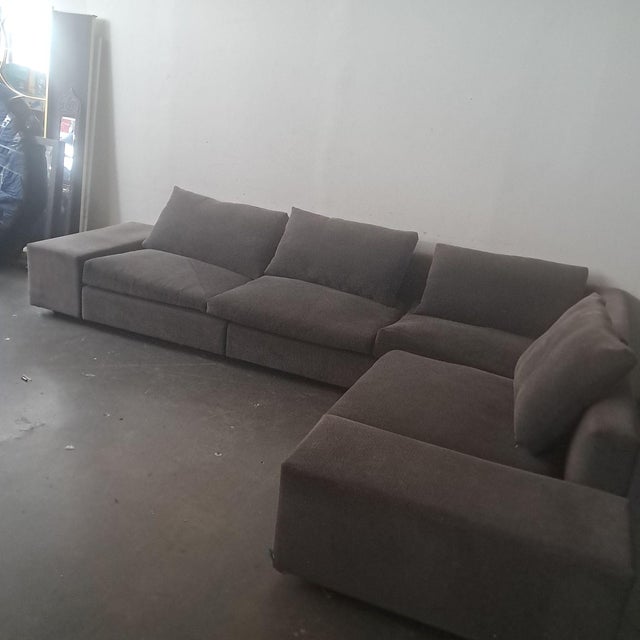 Modern Eilersen Modern Gray Sectional Sofa For Sale - Image 3 of 7