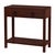 Chocolate Lark 30 in W Rectangular Wood 1Drawer Nightstand with Lower Open Shelf, Walnut For Sale - Image 8 of 8