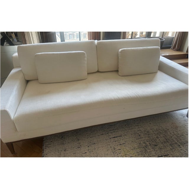 Modern Restoration Hardware Italia Track Arm For Sale - Image 3 of 6