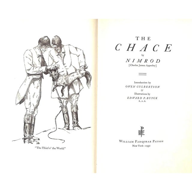 1930s "The Chace" 1931 Apperley, Charles James For Sale - Image 5 of 11