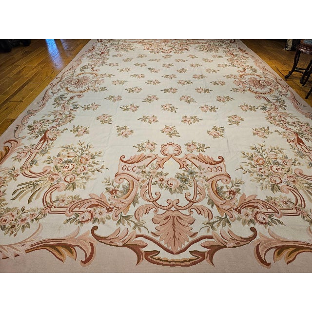 Persian Aubusson 1029 For Sale - Image 3 of 16