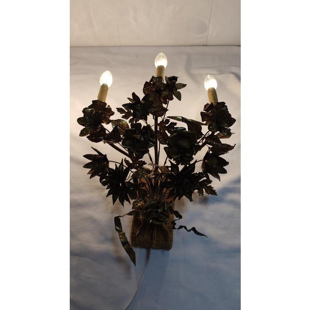 Brass Wall Lights, France, 1960s, Set of 2 For Sale - Image 13 of 18