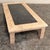 Wood Mid-Century Belgian Brutalist Stripped Oak and Black Marble Coffee Table For Sale - Image 7 of 12