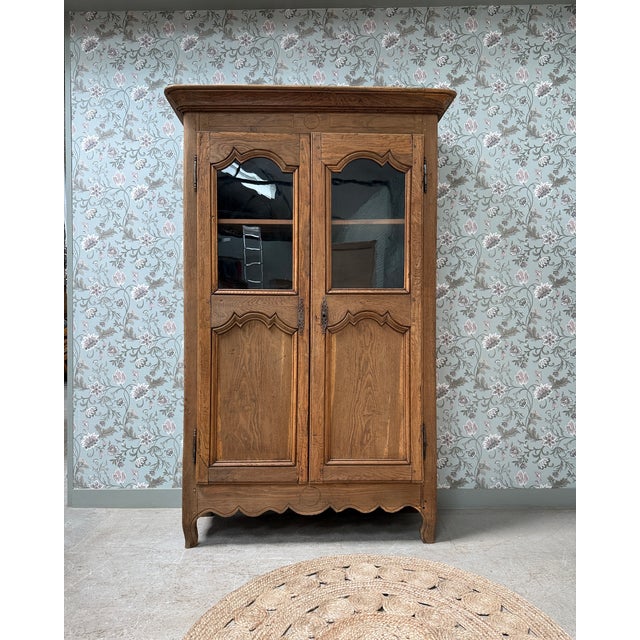 Norman Glass-Fronted Wardrobe For Sale - Image 14 of 14