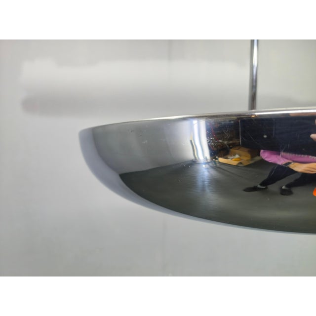 Bauhaus UFO Pendant Lamp by Josef Hurka for Napako, 1930s For Sale - Image 10 of 13