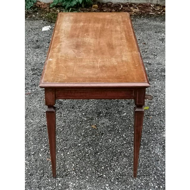 Low Rectangular Inlaid Coffee Table, 1950 For Sale - Image 13 of 18