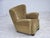 Vintage Danish Oak Lounge Armchair with Velour Upholstery, 1960s For Sale - Image 16 of 18