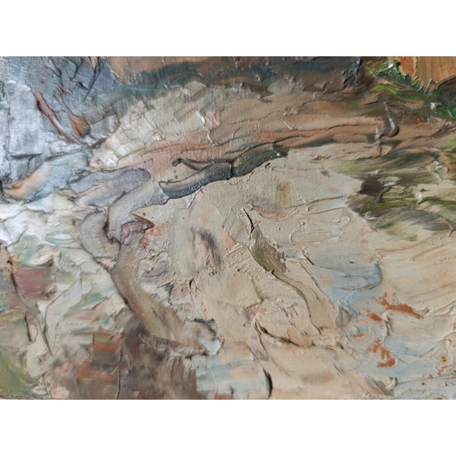 Jh Silles, Landscape, 1950s, Oil Painting on Board, Framed For Sale - Image 7 of 10