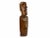 Tribal Mid 20th Century Moai Rapa Nui Easter Island Hand Carved Wooden Sculpture For Sale - Image 3 of 10