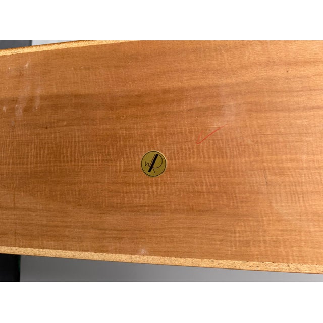 Wood Teak Wall Shelf by Walter Wirz for Wilhelm Renz, 1960s For Sale - Image 7 of 10