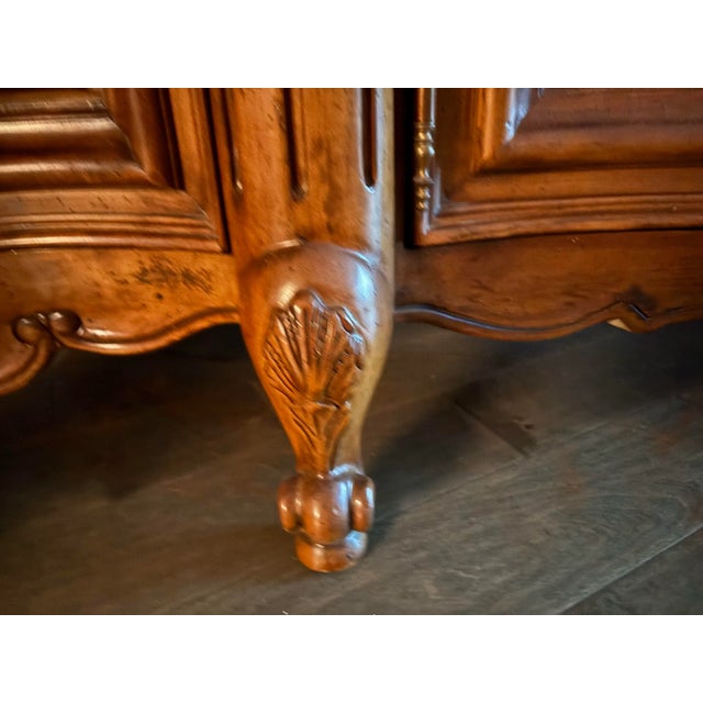 2000 - 2009 Century Furniture Coeur De France Credenza With Marble Top For Sale - Image 5 of 9