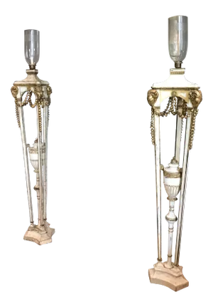 Neoclassical Torchēres - a Pair