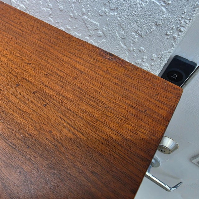Mid-Century Walnut Highboy Dresser by Young Manufacturing Co. MCM For Sale - Image 18 of 18