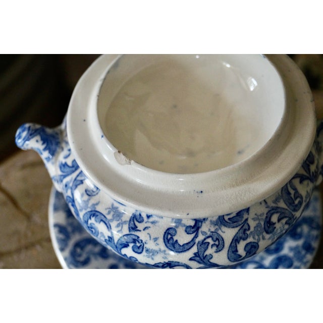 Ceramic Antique Staffordshire Pottery Children's Dinner Service Toys Set from Ca 1880-1900, 1885, Set of 26 For Sale - Image 7 of 11