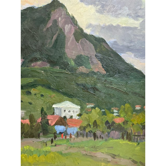 1950s Etinger, Vladimir Russian Landscape Painting For Sale - Image 5 of 9