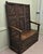 18th Century Carved High Back Oak Box Settle For Sale - Image 4 of 10
