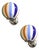 Modern Multicolor Murano Glass Rods Wall Lamps by Simoeng, Set of 2 For Sale