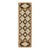 2010s Rug & Kilim’s 18th Century Aubusson Style Flatweave Runner in Brown and Blue With White Floral Patterns For Sale