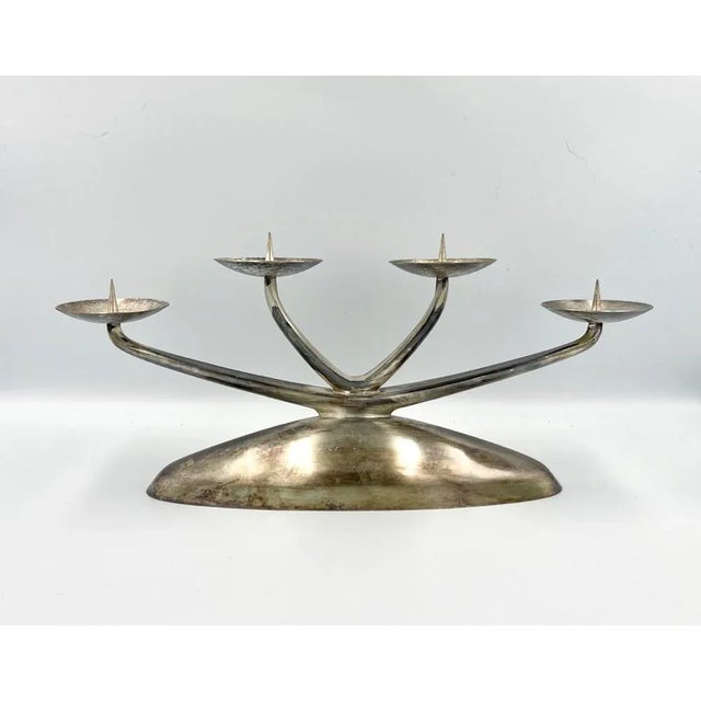 Art Deco Ikora Candleholder from WMF, 1950s For Sale - Image 10 of 10