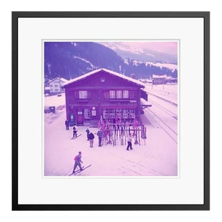 Alpine Railway Station by Toni Frissell Framed C Print For Sale